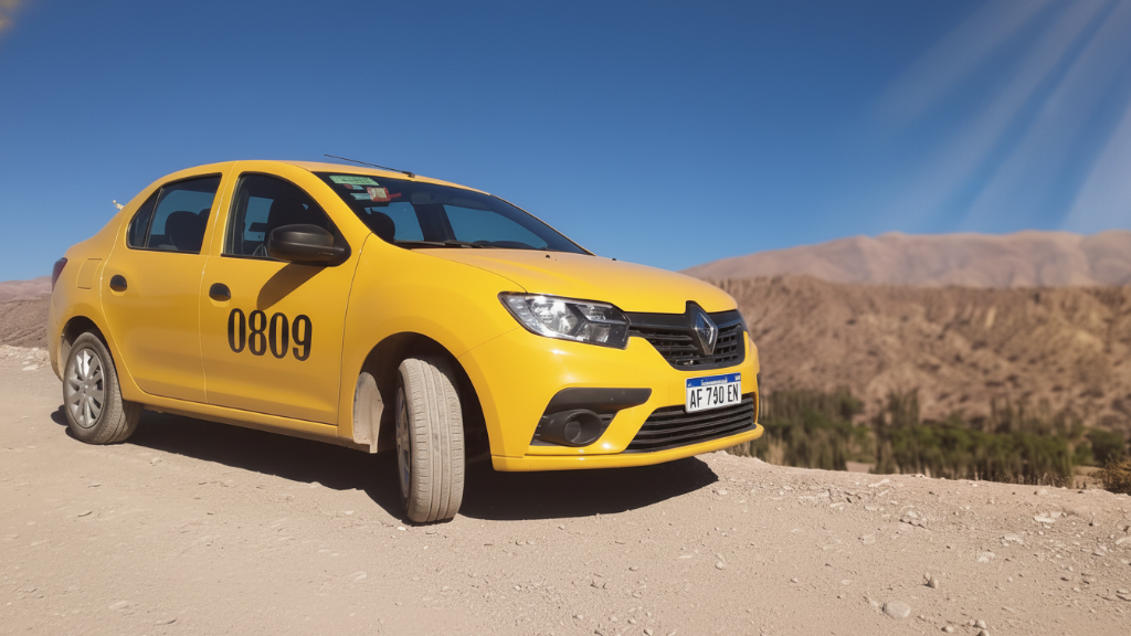 Renault Logan Amarillo - Remis Jujuy